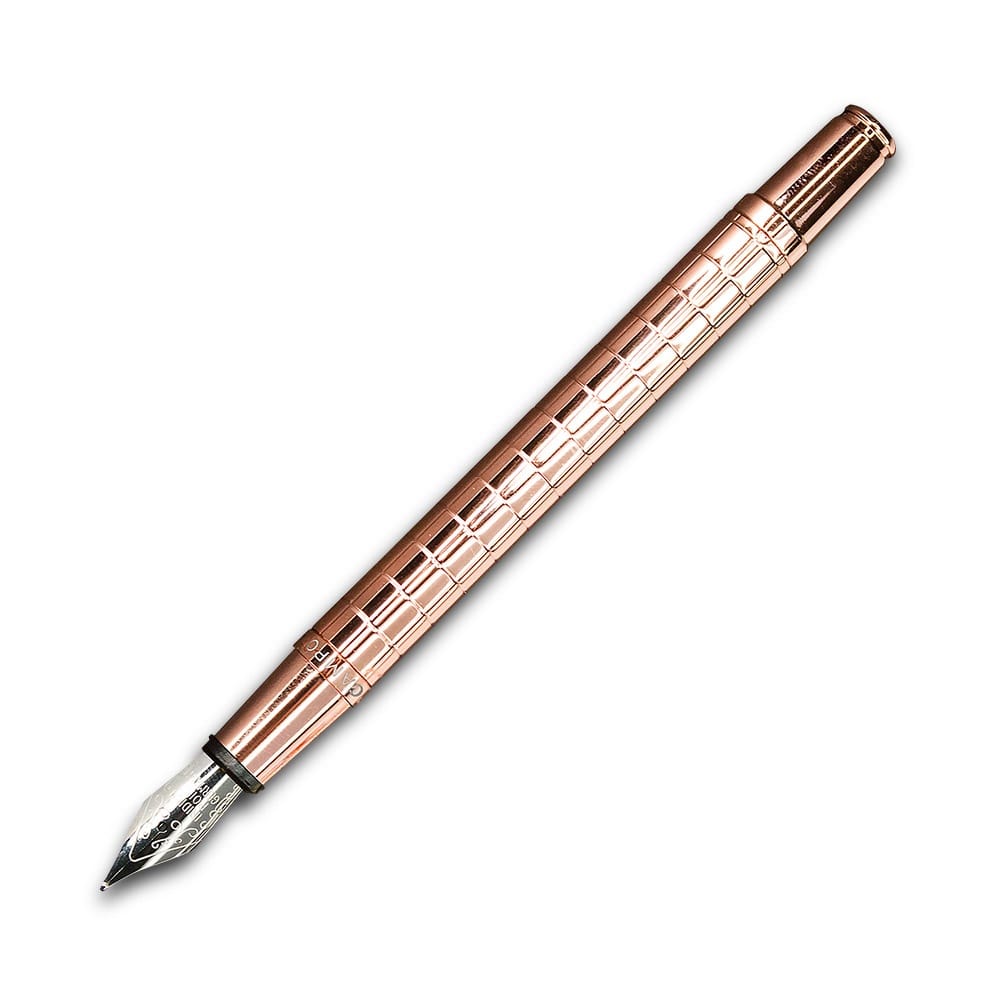 Tesi  Slim Fountain Pen - Gold Rose
