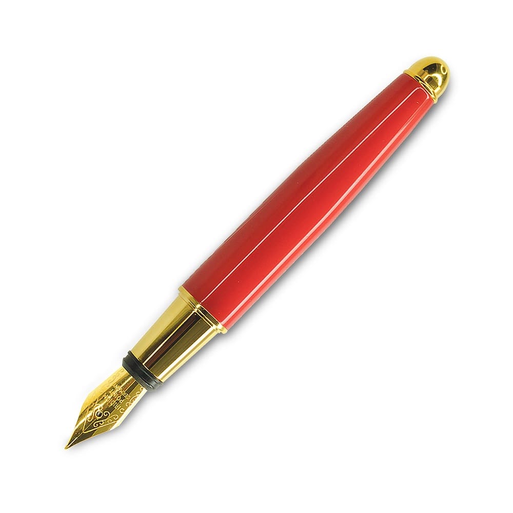 Minny Fountain Pen - Cherry Red