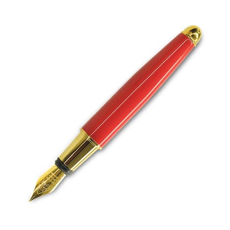 Minny Fountain Pen - Cherry Red