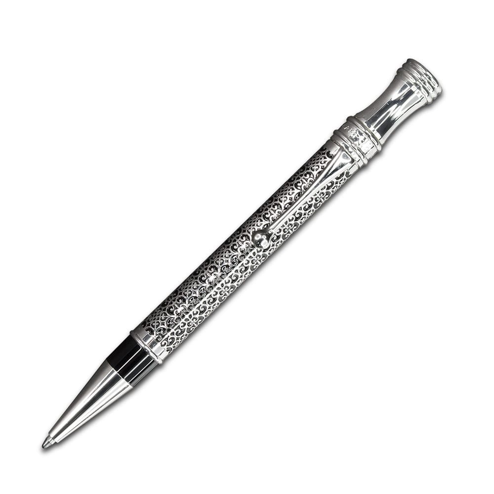 Filigree Ballpoint - Silver Fitta