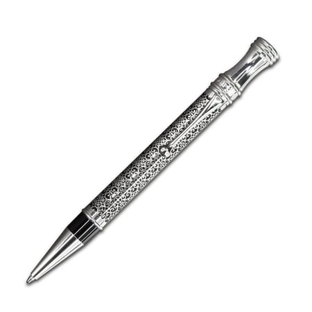 Filigree Ballpoint - Silver Fitta