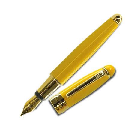 Minny Fountain Pen - Golden Yellow