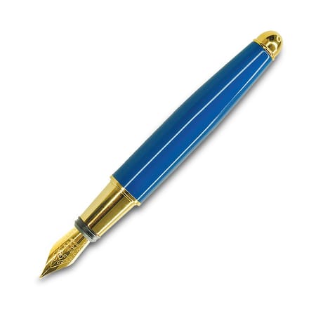 Minny Fountain Pen - Petrol Blue