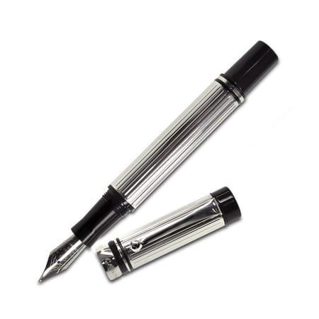 Filigree Fountain Pen - Argento Multiline