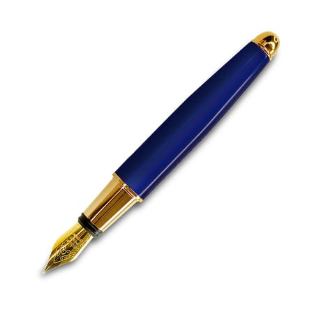 Minny Fountain Pen - Ocean Blue