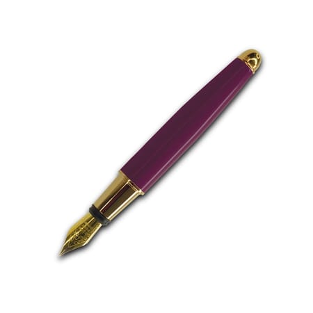 Minny Fountain Pen - Plum