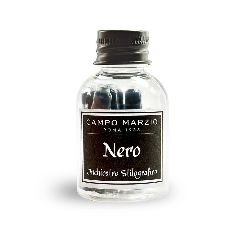Fountain Pen Ink Cartridges Black Campo Marzio