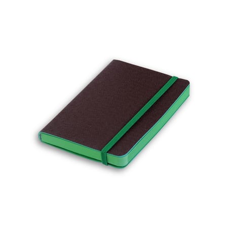 Elastic+ Journal 9 X 14 Cm - Coloured Internal Paper - Brown