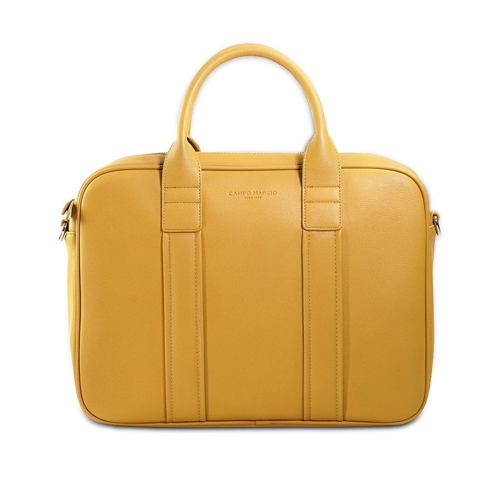Toscana Briefcase - Golden Yellow