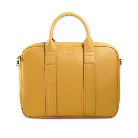 Toscana Briefcase - Golden Yellow