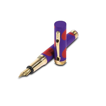 Les Pois Fountain Pen - Violet