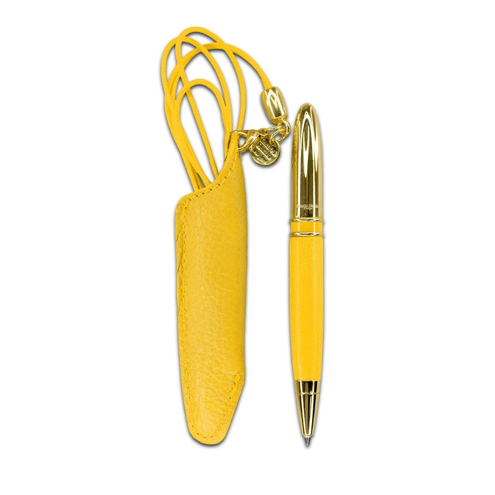 Necklace Ballpoint - Canary Yellow
