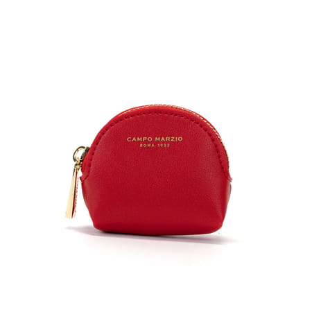 Nora Coin Case - Cherry Red