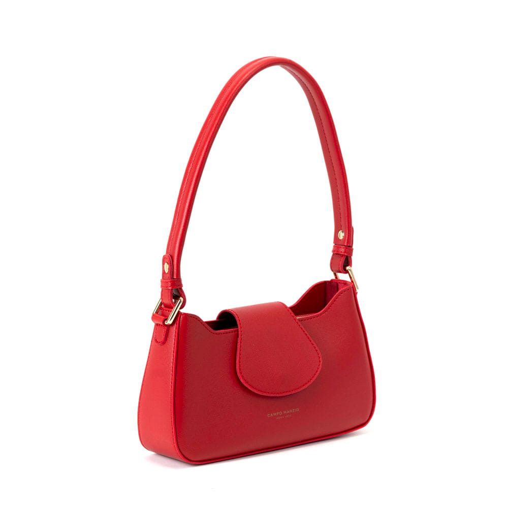 Harper Shoulder Bag Cherry red | Campo Marzio