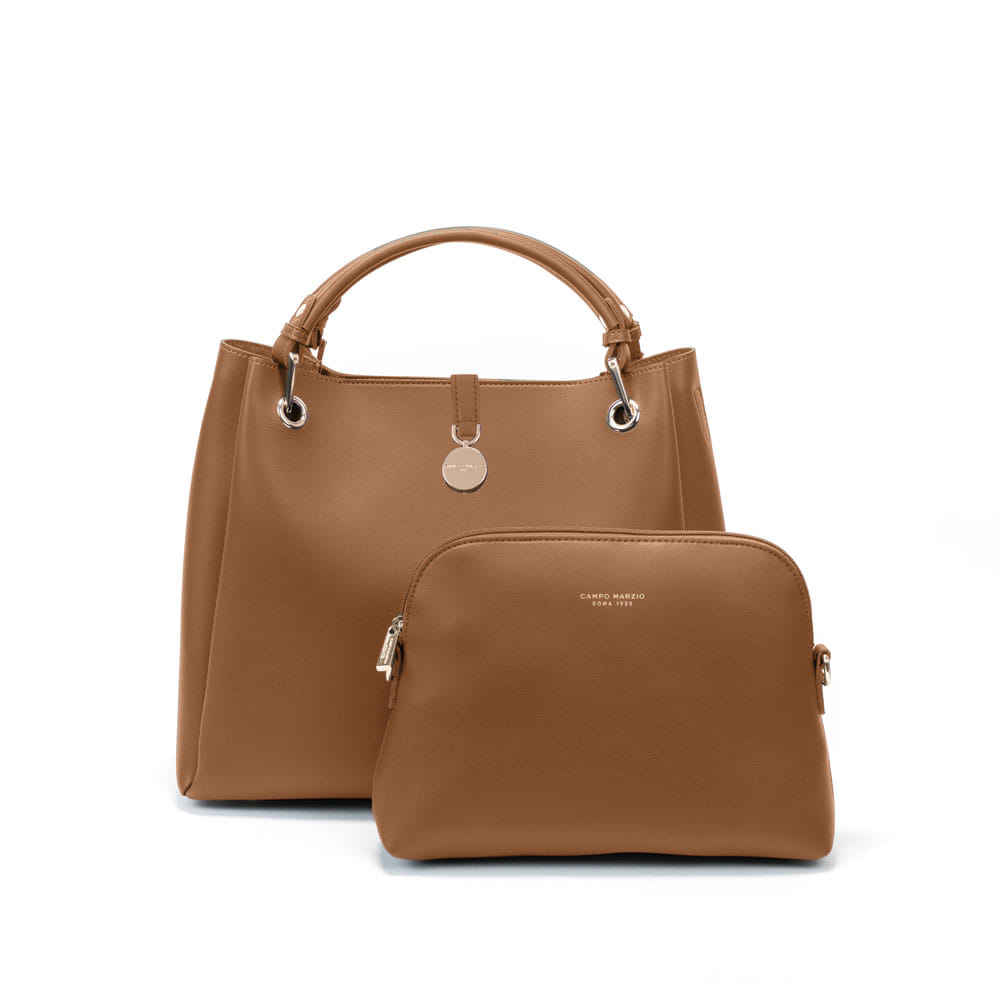 Louise Chic Handbag - Camel