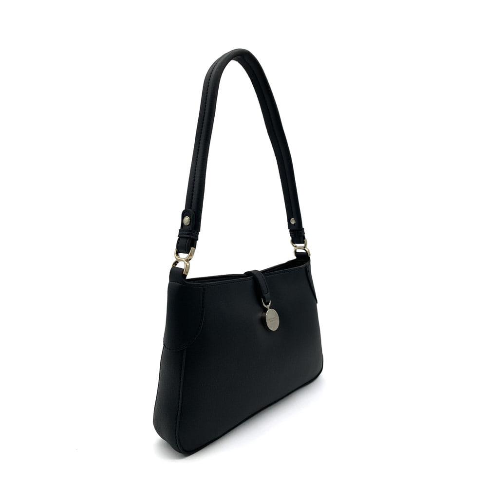 Borsa A Spalla Grazia Chic - Nero