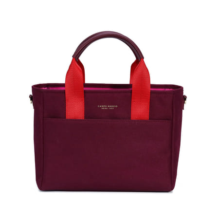 Tramontana Handbag - Burgundy