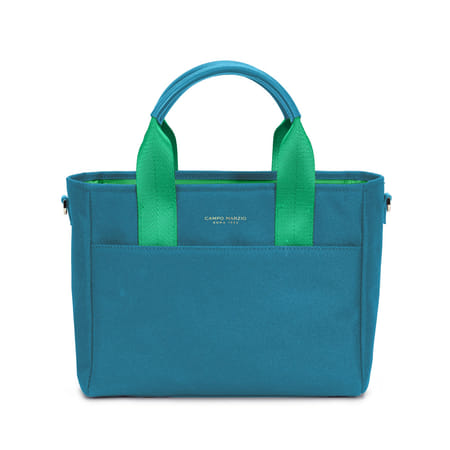 Tramontana Handbag - Petrol Green