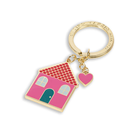 Keychain House - Candy Pink