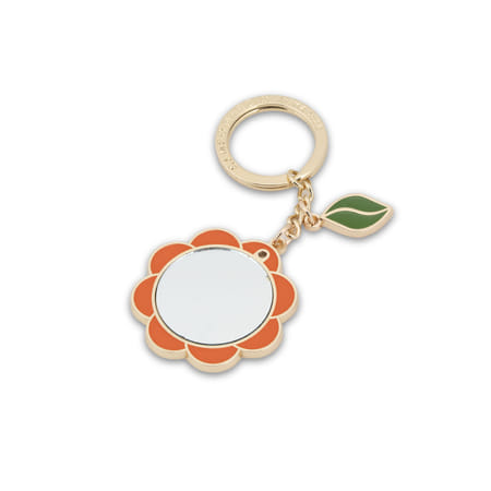 Keychain Mirror - Orange