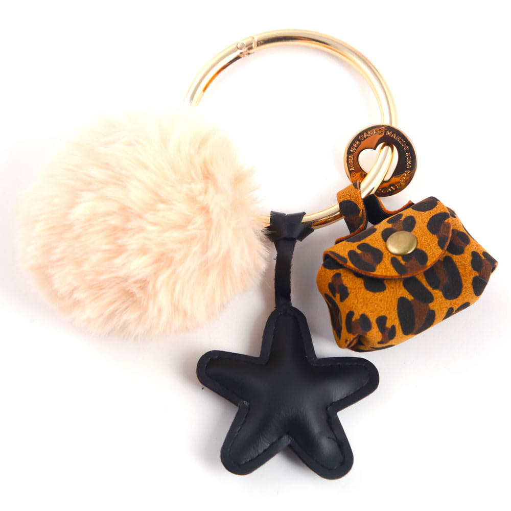Minibag Bag Charm Set - Cappuccino