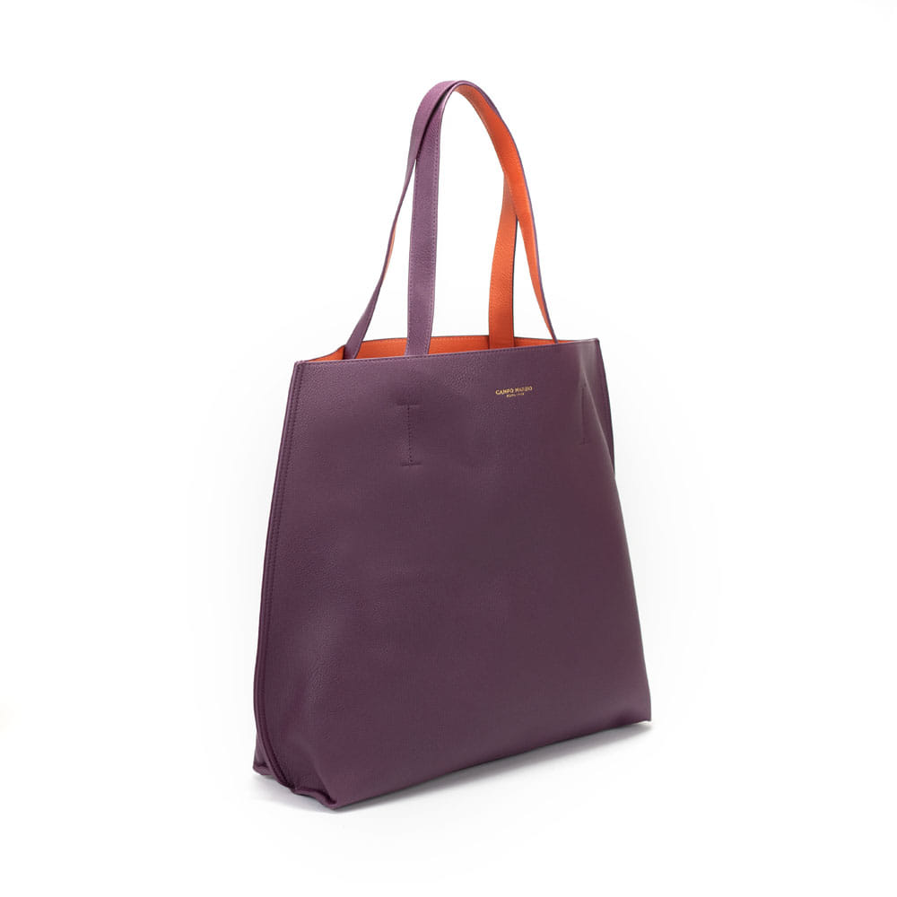 Reversible Tote Bag Plum Campo Marzio