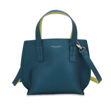 Iconic Mini Tote Bag - Petrol Green