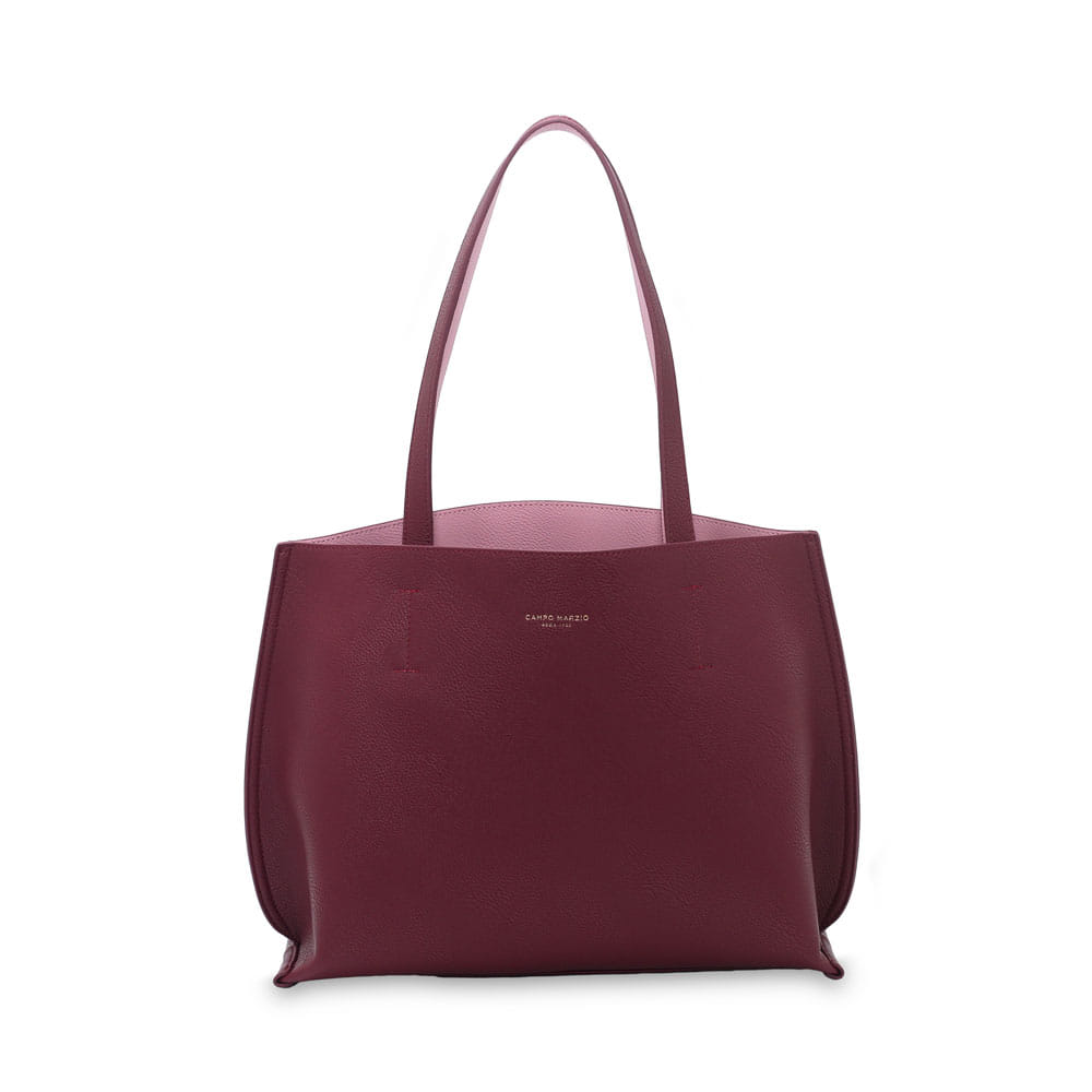 Tina Tote Bag - Burgundy