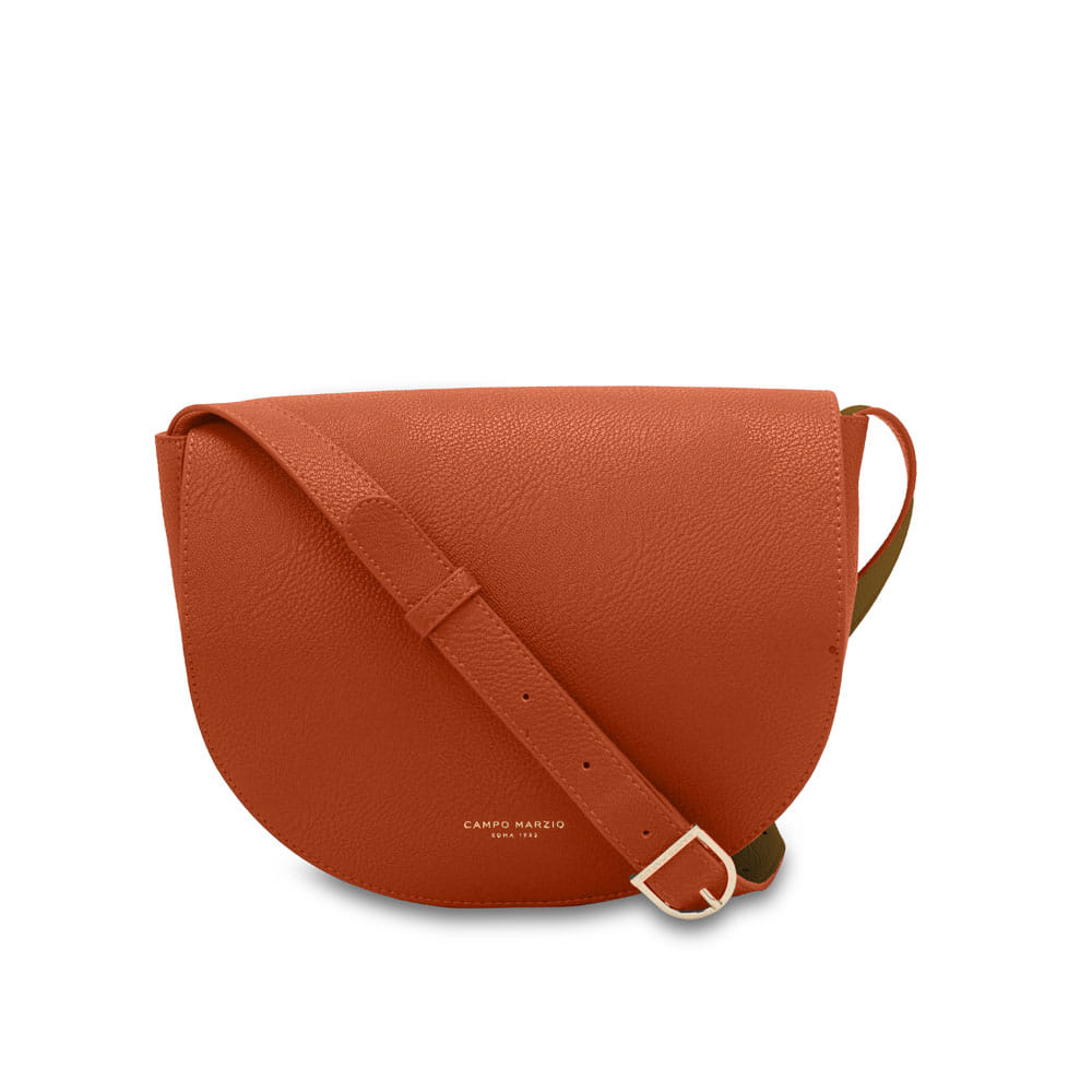Christina Saddle Bag - Orange
