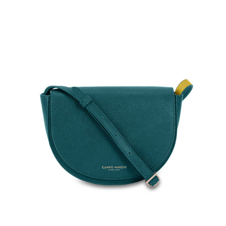 Naomie Mini Saddle Bag - Petrol Green