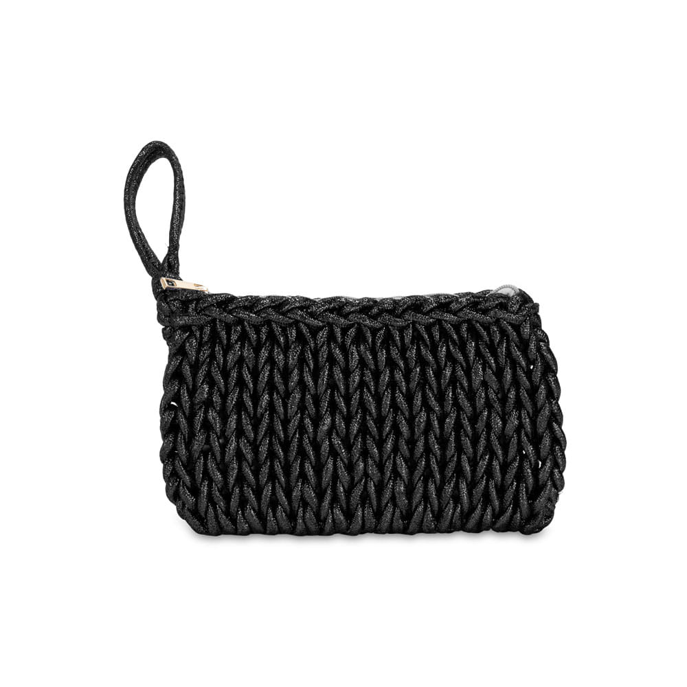 Lucina Clutch Bag - Black