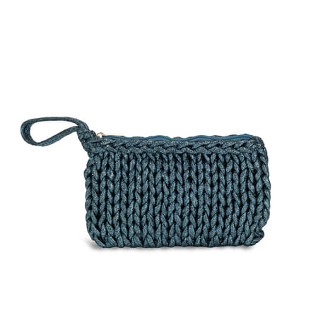 Lucina Clutch Bag - Petrol Green