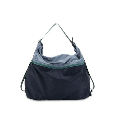Topaz Foldable Backpack/Bag - Multi-Colour Dark