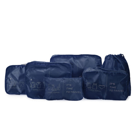 Jasper Organizer 6 Pcs - Ocean Blue