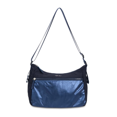Leia Shoulder Bag - Navy Blue