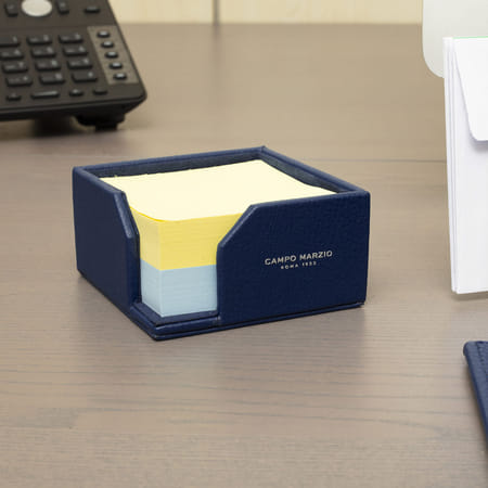 Pythagoras Memo Card Holder - Ocean Blue