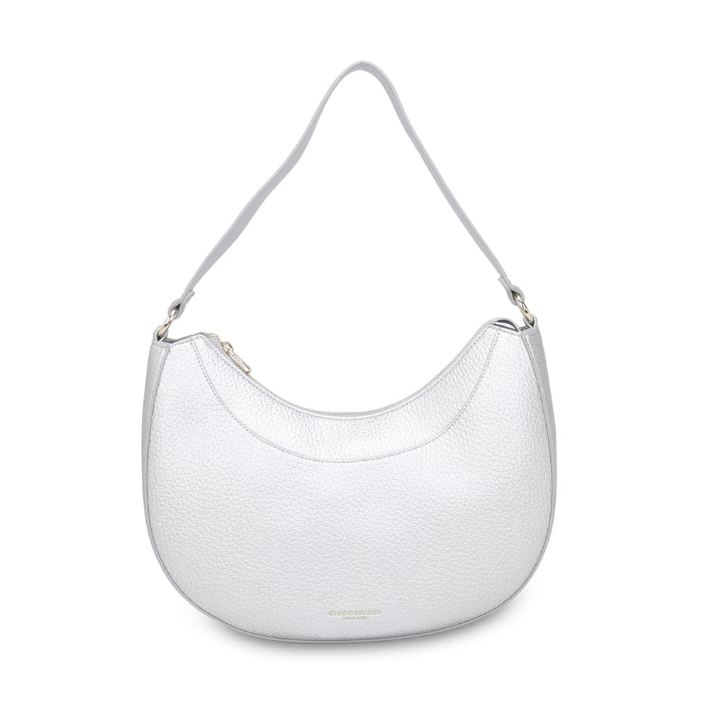 Borsa Hobo Azzurra - Argento