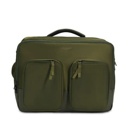 Borsa Convertibile 15,6" Renzo - Verde Oliva