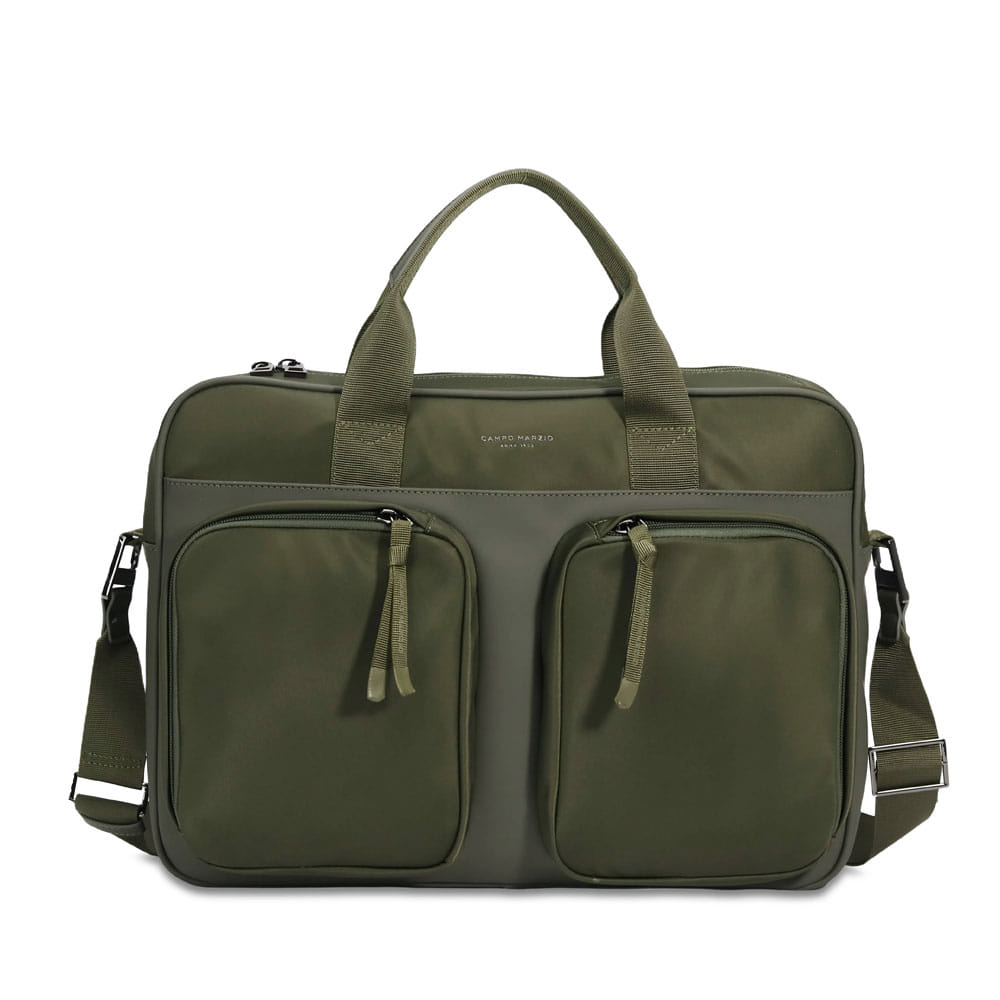 Alvar Briefcase 13"-15.6" - Olive Green