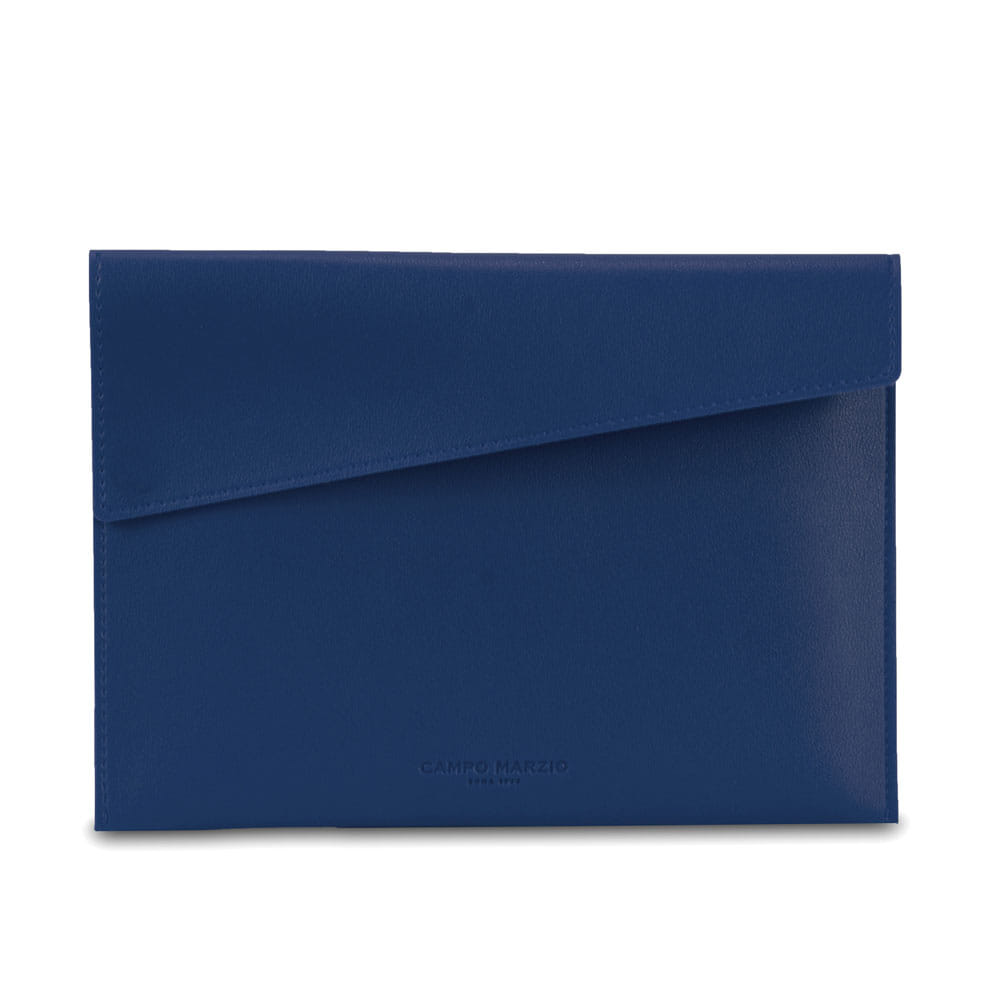Porta Libretto Auto May - Blu oceano