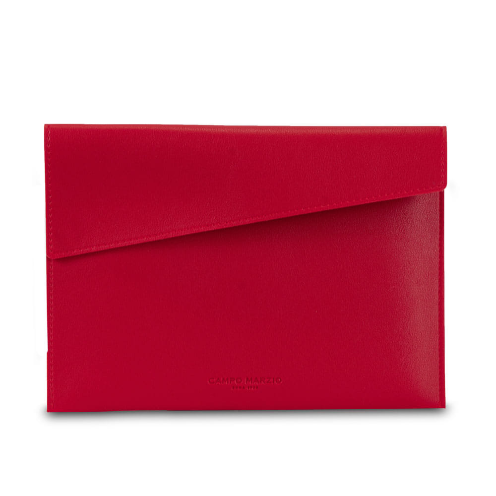Porta Libretto Auto May - Rosso ciliegia