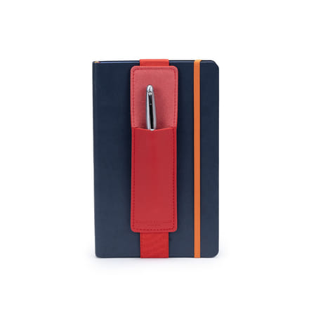 Elastic Pen Case - Cherry Red