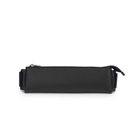 Zip Accessories Holder with Elastic - Black