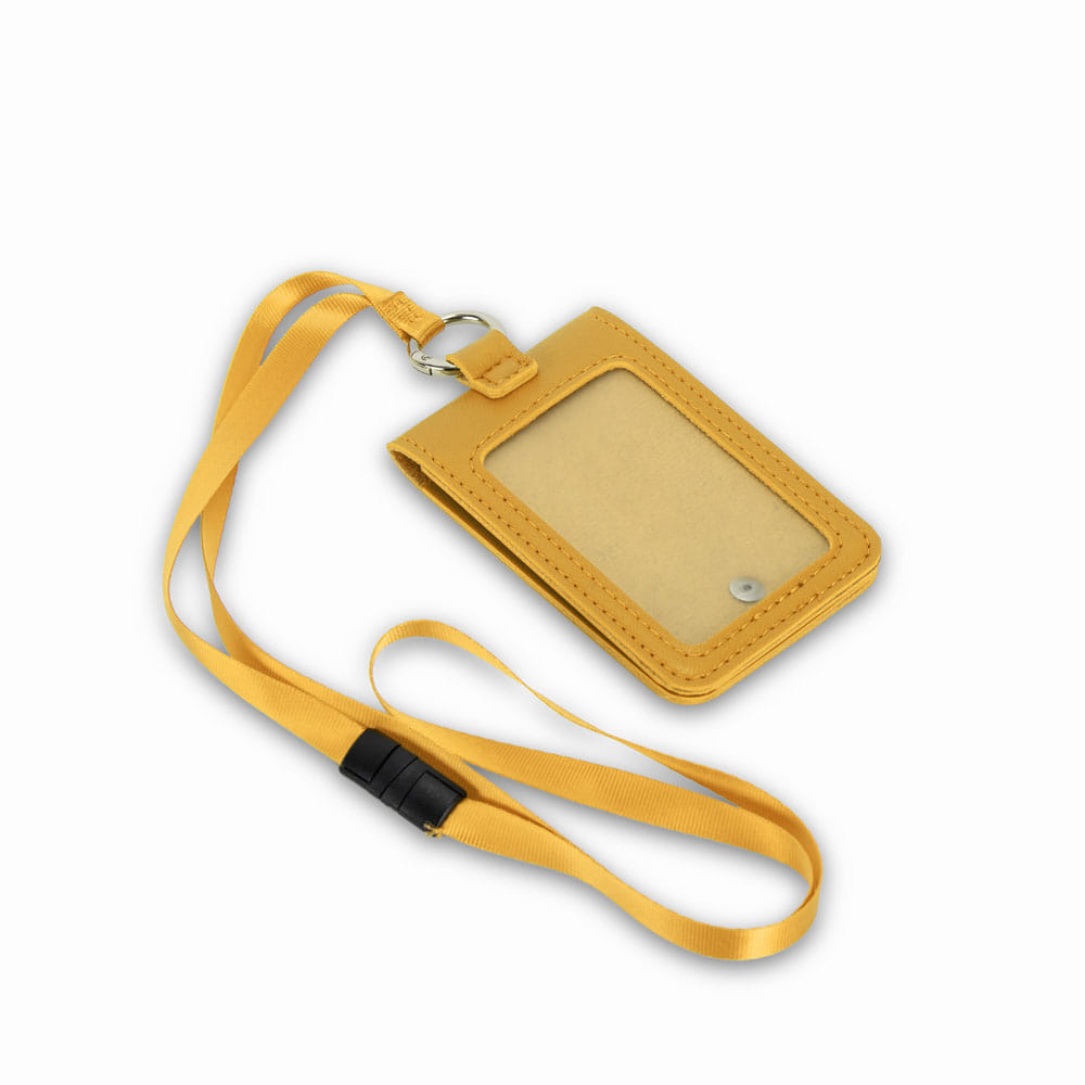 Porta Badge Cecilia - Giallo