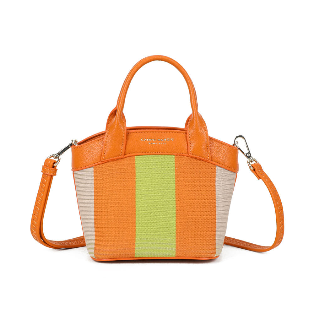 Borsa a Mano Riccione - Arancione Bruciato