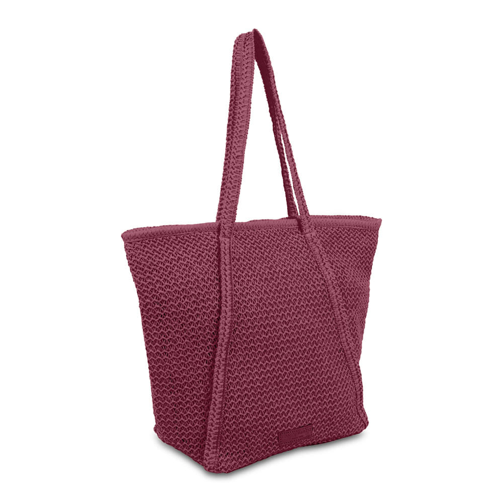 Borsa Tote Flounder - Rosso Rubino Scuro | Campo Marzio