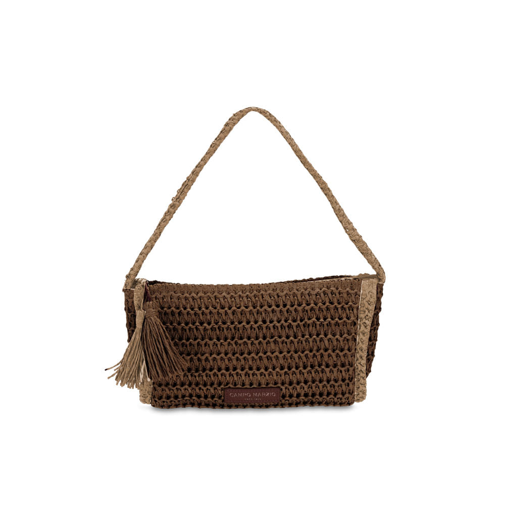 Borsa a Spalla Alana - Caffè