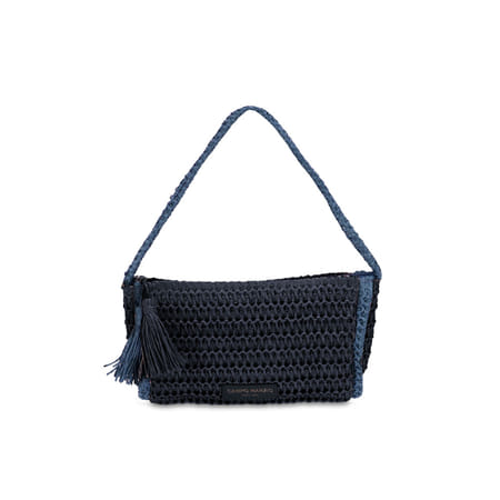 Alana Shoulder Bag - Navy Blue