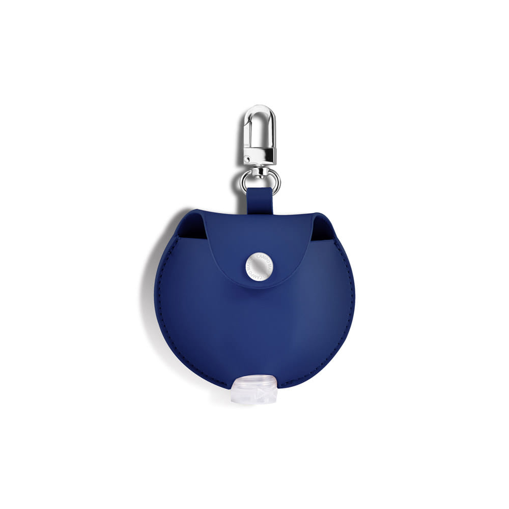 Mini Round Pouch Dispenser - Blueberry