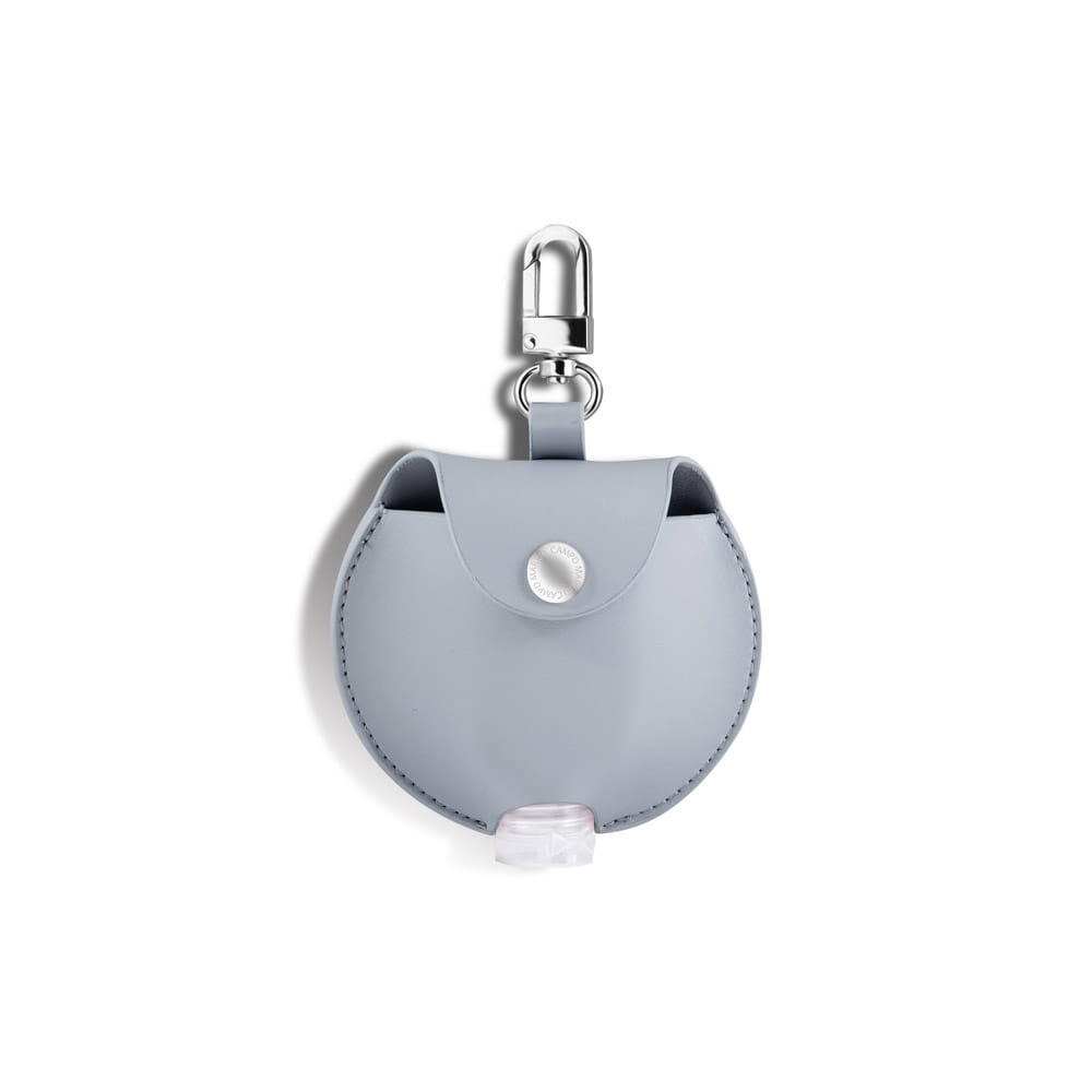 Mini Round Pouch Dispenser - Baby Blue